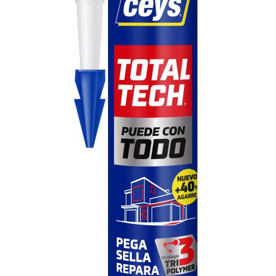 Cartucho masilla Ceys total tech negro 290 ML