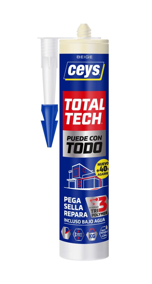 Kartusche Dichtmasse 290 ml Ceys total tech beige