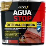 Cubo Ceys Aguastop silicona líquida rojo 4kg