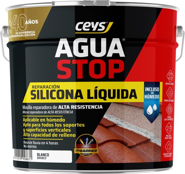 Cubell Ceys Aguastop silicona líquida blanc 4kg
