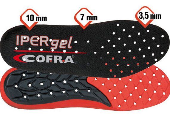 Pz.Cofra plantilla iper gel t.43