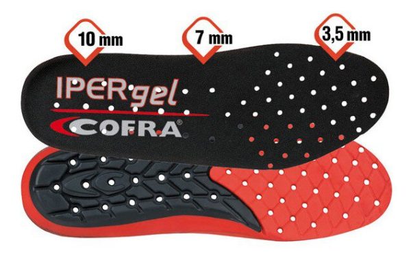 Ud.Cofra plantilla iper gel t.43