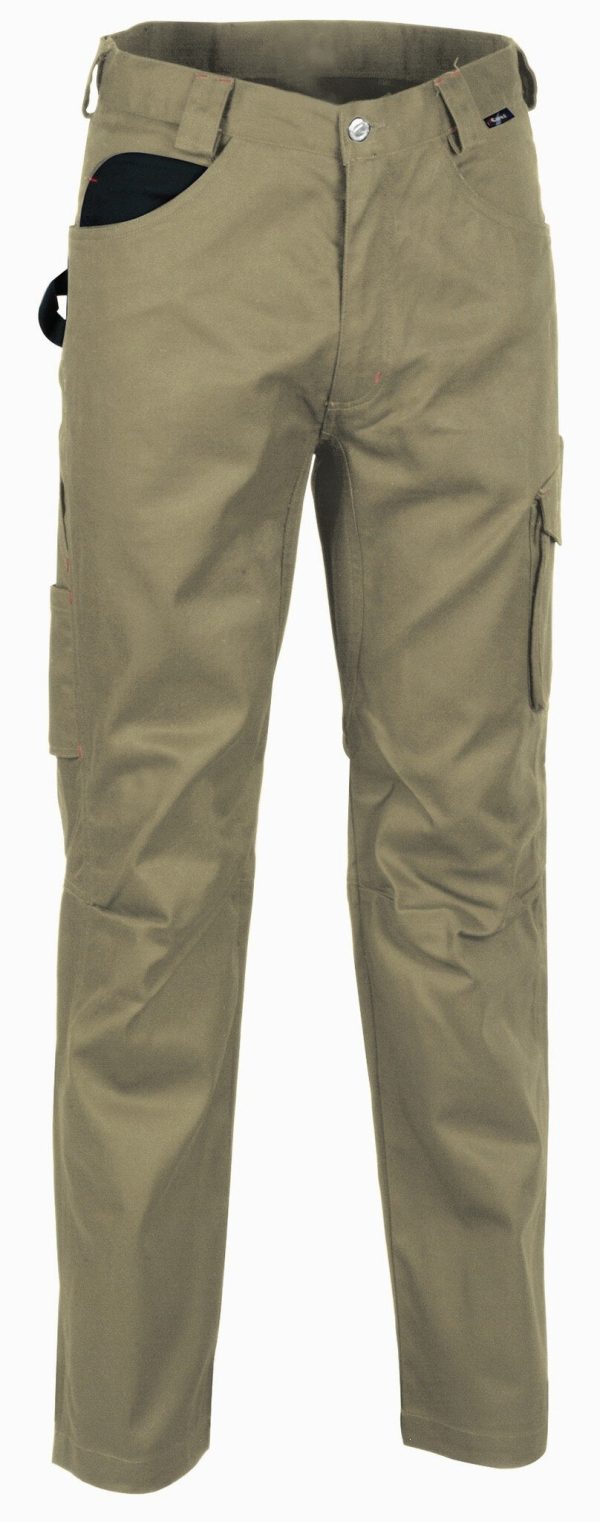 Pantalon Cofra mod. drill Talla E.42 beige/negro