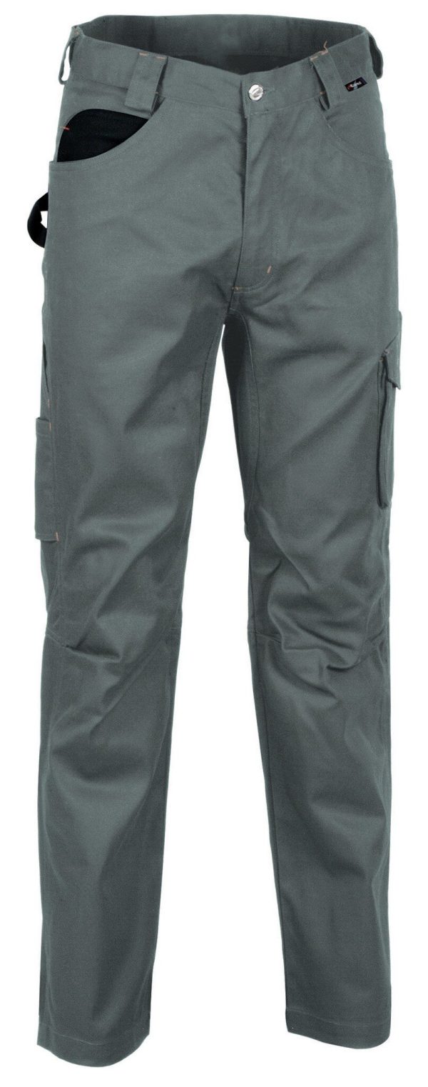 Pantalon Cofra mod. drill Talla E.46 gris/negro