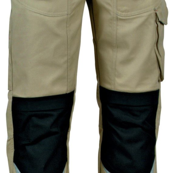 Pantalon Cofra mod. carpenter Talla E.44 beige/negro