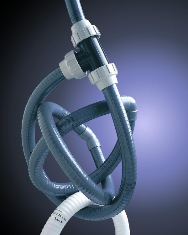 Rolle Hydro-Schlauch grau 43x50 25m
