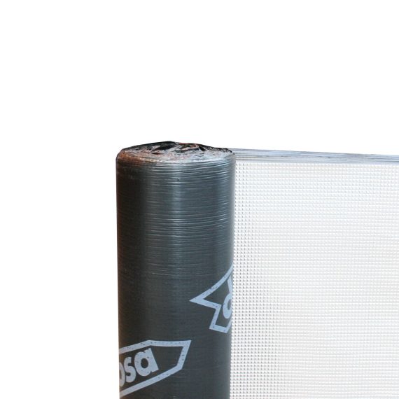 Rollo lámina asfáltica aluminio DANOSA ASFALDAN SBS -15ºC AL-80 30P ELAST 3kg 1x12 (141512)
