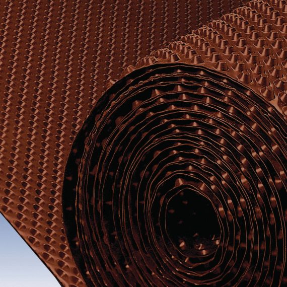 Rollos lamina drenante HDPE Danosa DANODREN H10 marrón- 2.10x30m (314311)