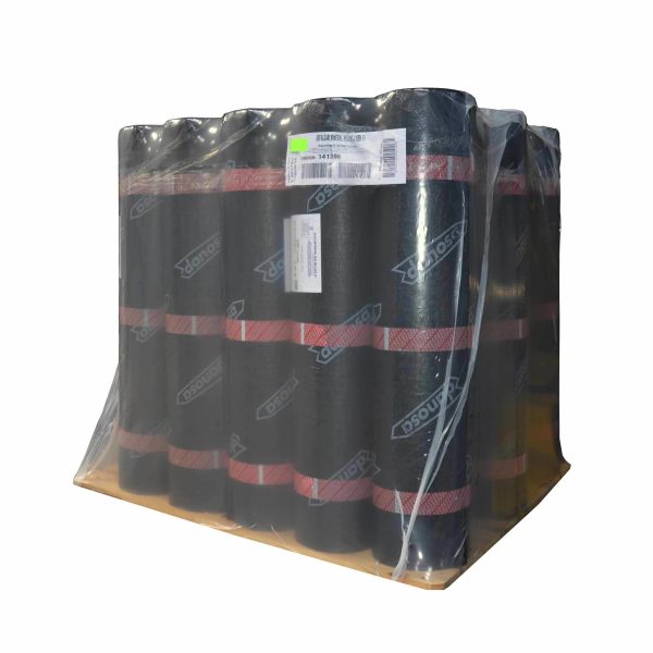 Rollo lámina asfáltica DANOSA GLASDAN 40 ELAST SBS FV -5ºC pizarra roja 4 kg 1x10 m (141097)