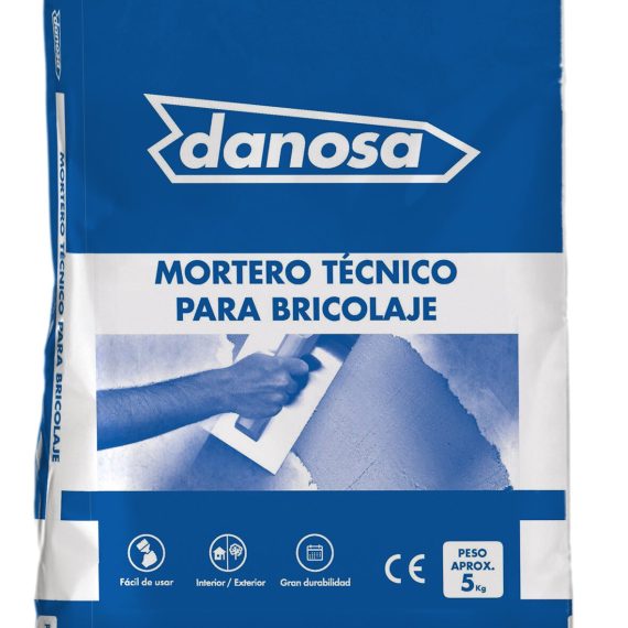 Saco mortero técnico reparación hormigón R3 Danosa 5kg. (350180)