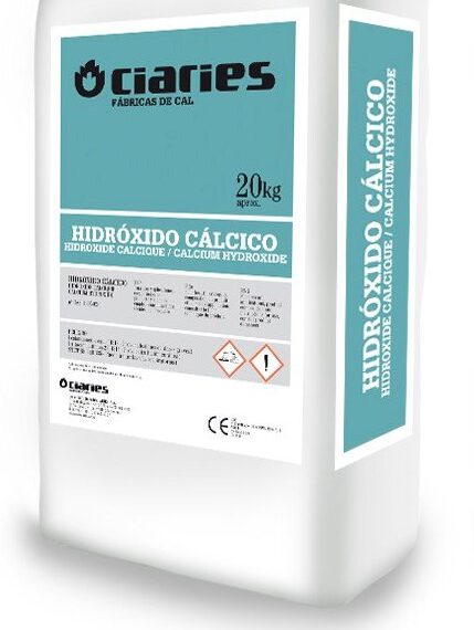 Saco Hidróxido de Cal para construcción de CIARIES CL-90 (20kg)