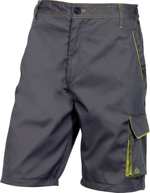 PZ. DELTAPLUS BERMUDA M6BER GRIS-VERDE M(38/40)