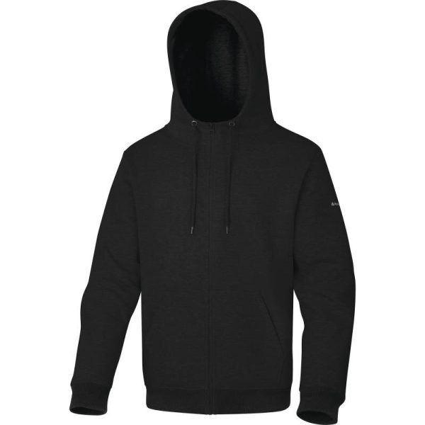 Pc.Deltaplus sweatshirt Arezzo black t.3xl with zip