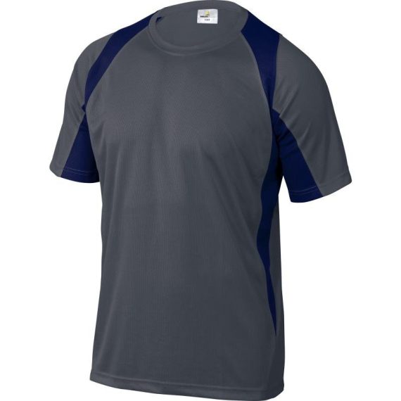 Pz.Deltaplus camiseta bali gris/azul marino t.m