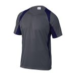 Pz.Deltaplus camiseta bali gris/azul marino t.xl