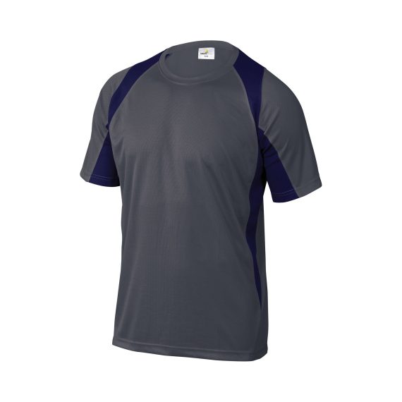 Pz.Deltaplus camiseta bali gris/azul marino t.xxl