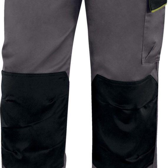 Pz.Deltaplus pantalon m1pa gris/verde t.s (34/36)
