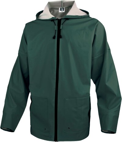 Pz. Deltaplus chaqueta lluvia poliuretano 850 verde L