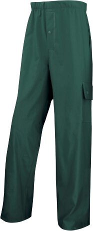 Pz. Deltaplus pantalón lluvia poliuretano 850 verde XL
