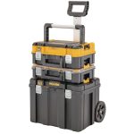 Pz. Dewalt conjunto TSTAK 3 piezas con capacidad 50kg