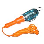 Pz. EDM lampara portatil con gancho e interruptor 60w cable 5m ref.37001