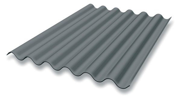 Placa Fibrocemento granonda Euronit 200x110 natural (30un.surtidas)
