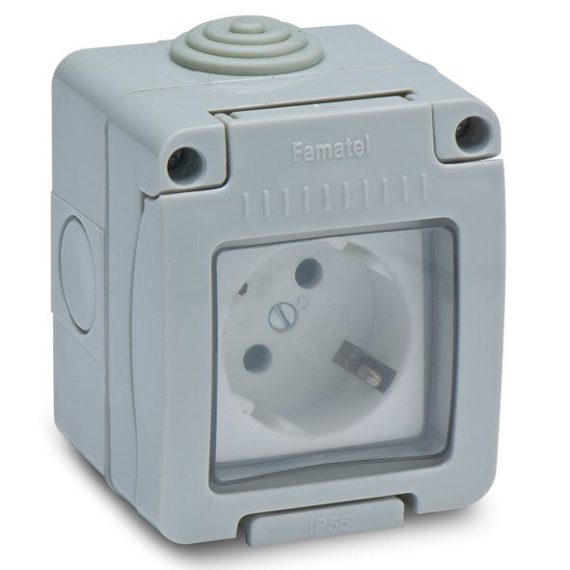 Pz.base Famatel 19068 tt lateral est. 16a-250v