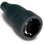 Pz.base Famatel 257 tt 16a-250v goma negro