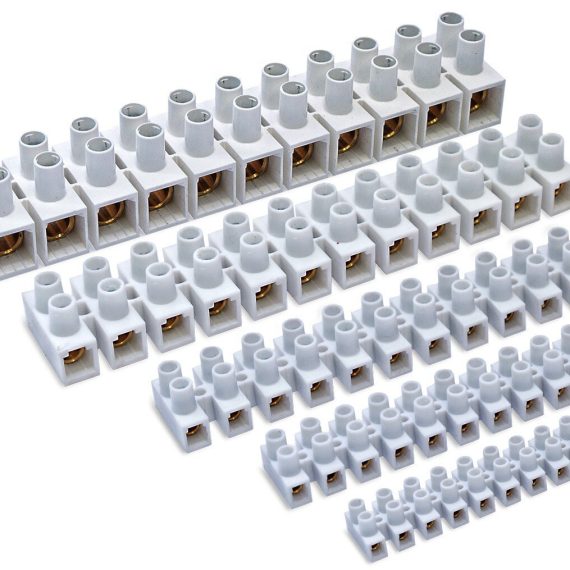 Pz.regleta conexion Famatel 216 16mm 76a blanco