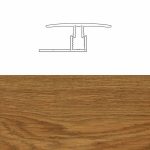 Pz.suelo laminado Designers perfil aluminio expansion C156 new nogal 2.40 ml