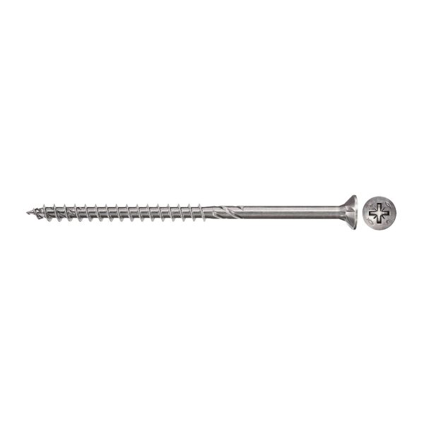 Karton 200 St. Fischer Power Fast FPF II CZP Verzinkt Pozi 670319 Senkkopf 4.5x60 Teilgewinde