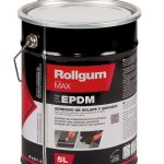 Bote Adhesivo unión láminas impermeabilizantes EPDM Rollgum MAX 5L.