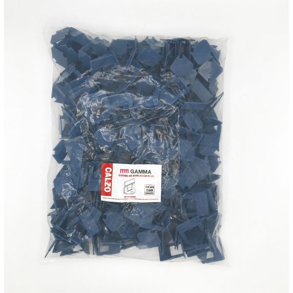 Bag levelling Gamma Plus 250 clips 3 mm