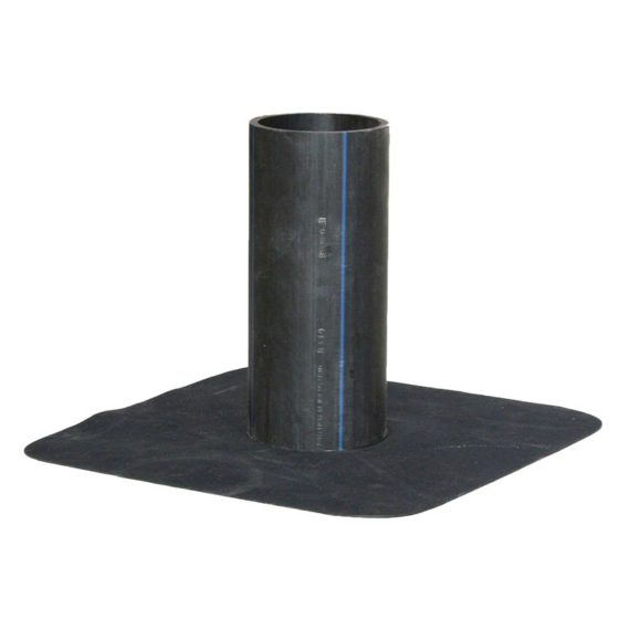 Pz. Bajante de caucho EPDM Rollgum para impermeabilización D.110 x 24.5 alt.