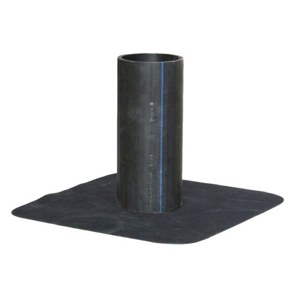 Pz. Bajante de caucho EPDM Rollgum para impermeabilización D.75 x 24.5 alt.