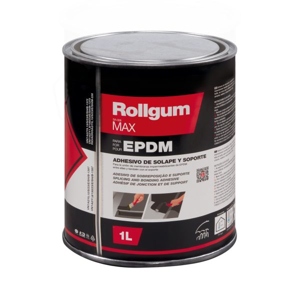 Dose Fügekleber für EPDM-Dichtungsbahnen Rollgum MAX 1L