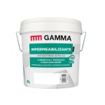 Bote Gamma pintura impermeab. antigoteras blanco 4l