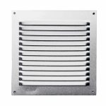 Pz. Gamma rejilla 0.6 aluminio 15×15