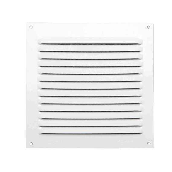 Pz. Gamma rejilla 0.6 blanca 15x15