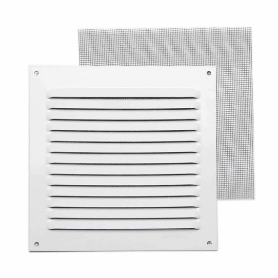 Pz. Gamma rejilla 0.8 mosquitera blanca 15x15