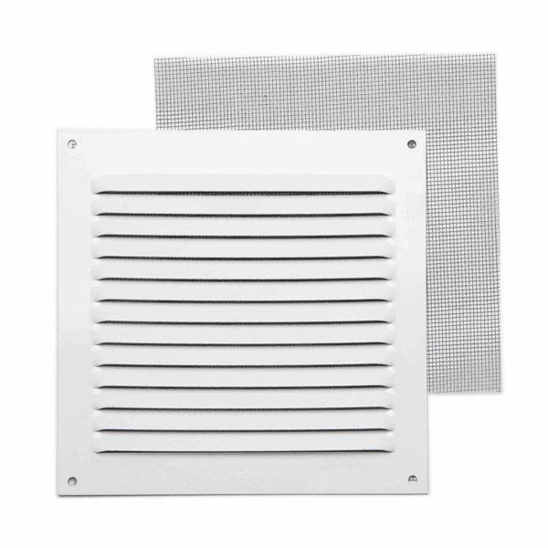 Pz. Gamma rejilla 0.8 mosquitera blanca 15x15