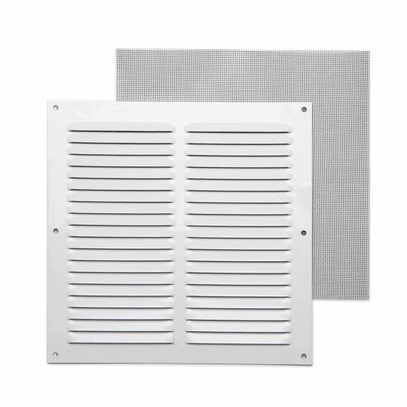 Pz. Gamma rejilla 0.8 mosquitera blanco 20x20