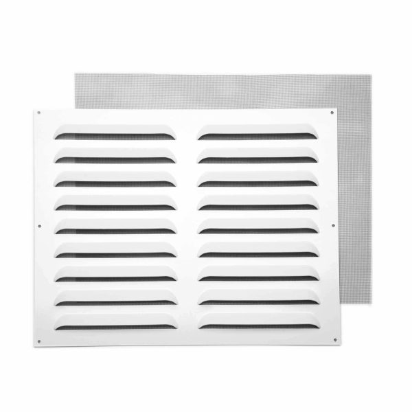 Pz. Gamma rejilla reforzada 50x40x1.5 blanca mosq.
