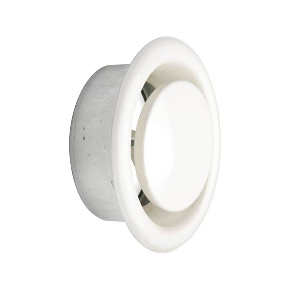 Pz. Gamma rejilla difusor acero d-100 blanco