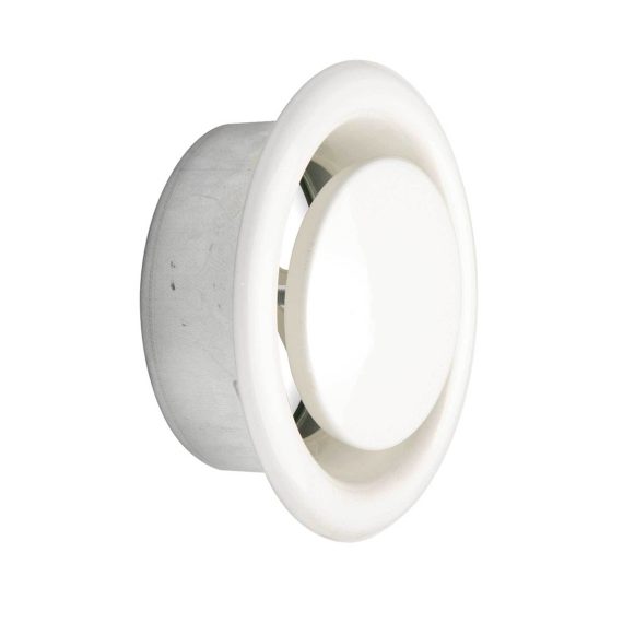 Pz. Gamma rejilla difusor acero d-125 blanco