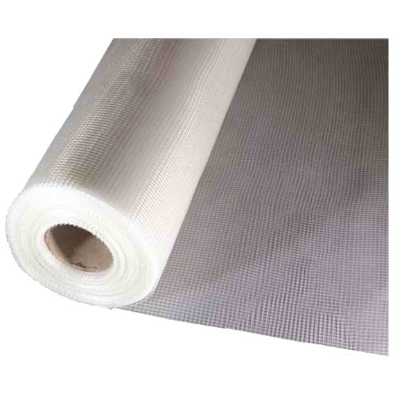 Rollo malla blanca impermeabilización (1x50m) 50gr. 2.5x2.5mm