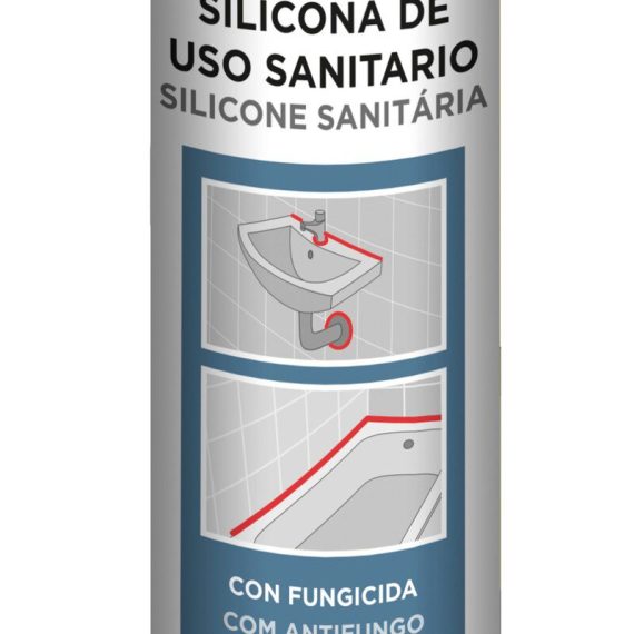 Cartucho Gamma silicona usos sanitario translucido 280ml