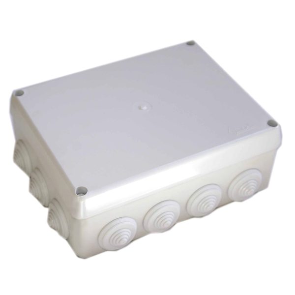 Ud. caja estanca con conos c/tornillos 220x170x75