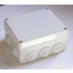 Ud. caja estanca con conos c/tornillos 160x135x75