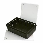 Ud. caja de empalmes c/tornillos 200x130x60